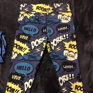 Superhero leggings
